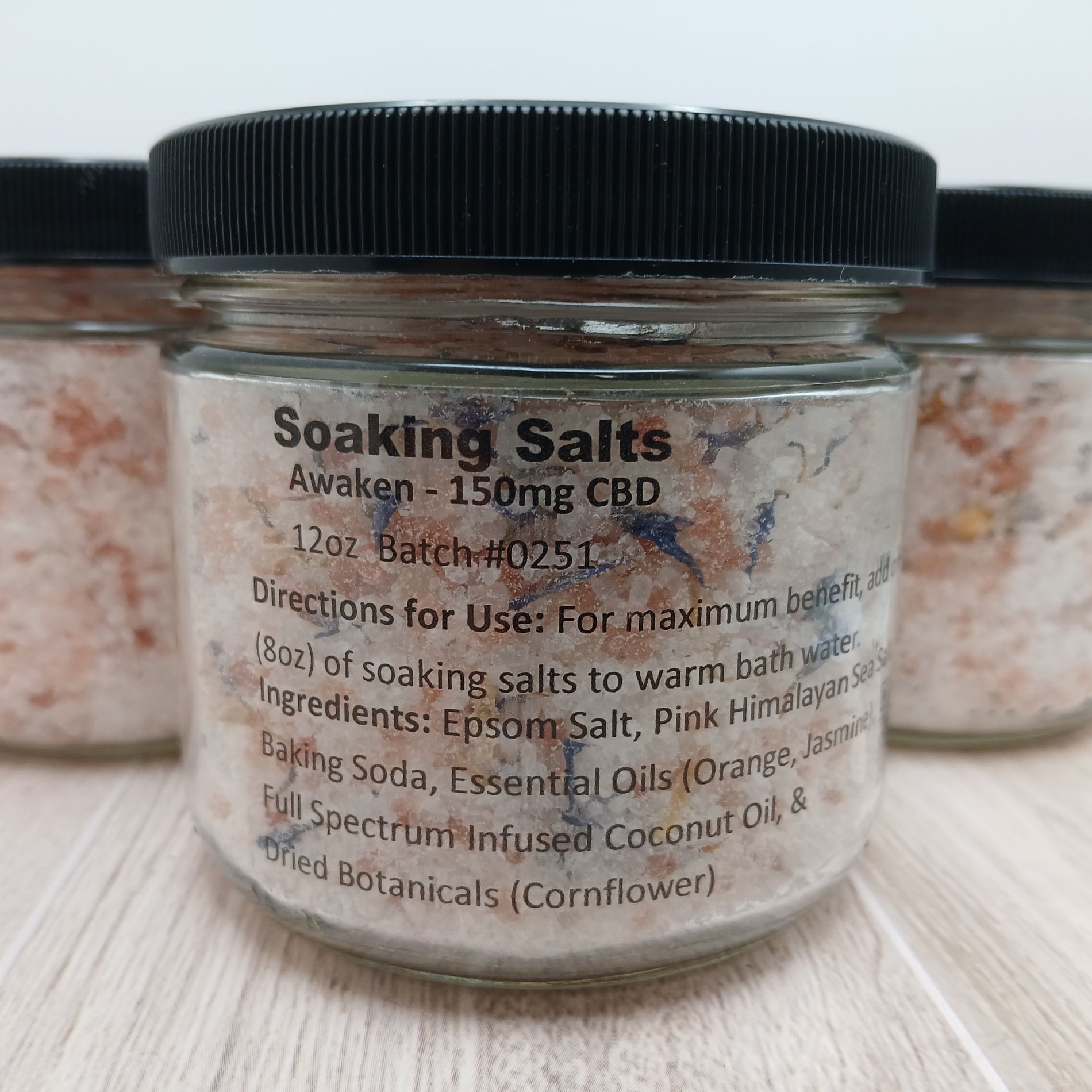 CBD Soaking Salts - Awaken