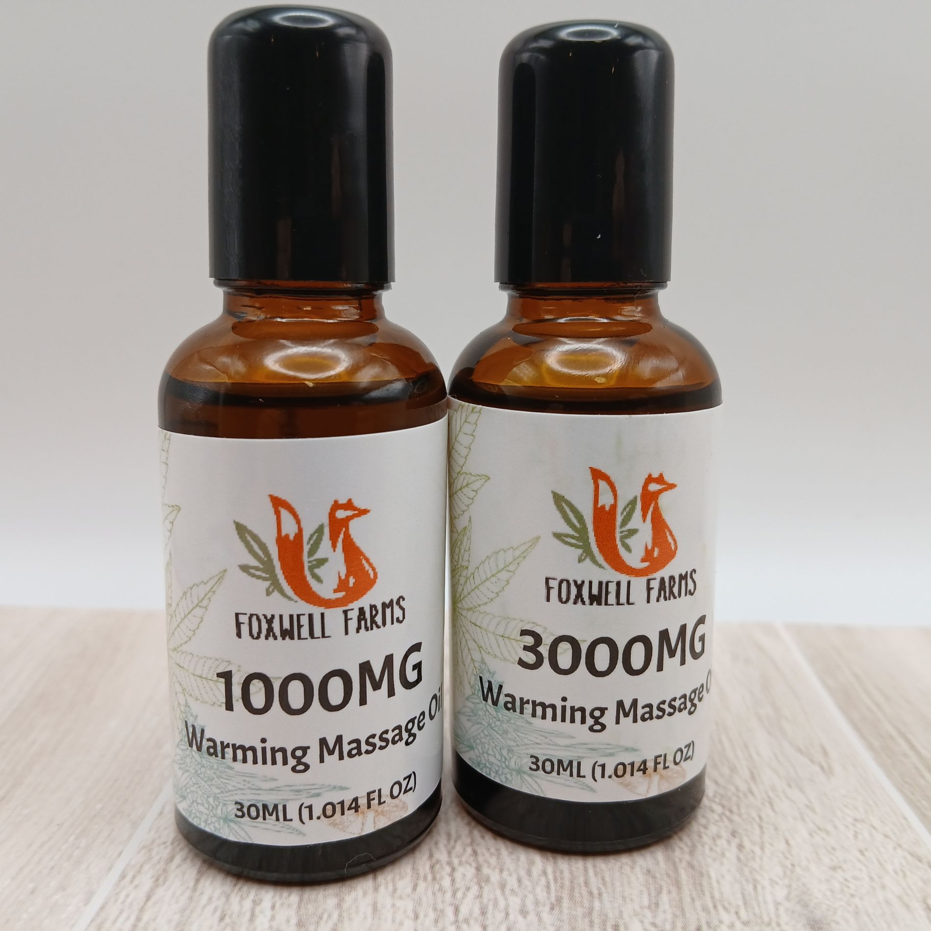 CBD Warming Massage Oil